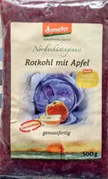 Zuckermenge drin Rotkohl mit Apfel