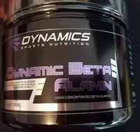 Zucker und Nährstoffe drin Dynamics sports nutrition