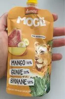 Sokerin määrä sisällä Fruchtpürree