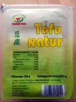 Zucker und Nährstoffe drin Treiber tofu