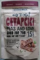 入っている砂糖の量 Easy to mix Cevapcici