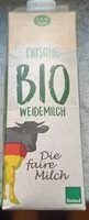 Suhkru kogus sees Bio Weidemilch