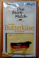 Zuckermenge drin Butterkäse