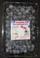 Zuckermenge drin Heidelbeeren