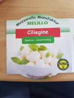 Zucker und Nährstoffe drin Mozzarella manufaktur melillo