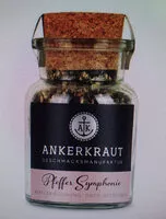 Suhkru kogus sees Pfeffer Symphonie