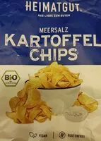 Quantité de sucre dans Meersalz Kartoffelchips