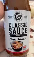 İçindeki şeker miktarı Classic Sauce Sweet Tomato