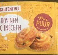 入っている砂糖の量 Rosinen Schnecken
