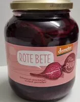 入っている砂糖の量 Rote Beete