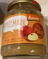 入っている砂糖の量 Apfelmark