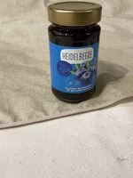 入っている砂糖の量 Heidelbeere