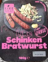 Jumlah gula yang masuk Like Schinken Bratwust