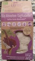 İçindeki şeker miktarı Bio abnehm-tagliatelle