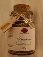 Sokerin määrä sisällä Bruschetta Gewürzmischung