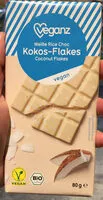 चीनी की मात्रा Kokos-Flakes : Weisse rice Choc : vegan