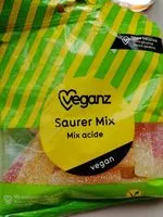 入っている砂糖の量 Saurer mix