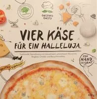 Amount of sugar in Pizza Vier Käse für ein Halleluja