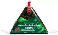 Cantidad de azúcar en Onigiri Avocado- Koriander-Limette