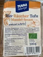 入っている砂糖の量 Bio-Räucher Tofu