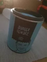 İçindeki şeker miktarı Dose Burger Gewürz