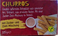 Quantité de sucre dans churros