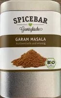 Sokerin määrä sisällä Garam Masala