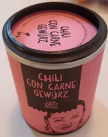 İçindeki şeker miktarı Dose Chili con carne Gewürz