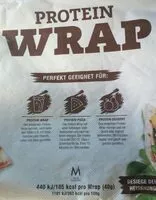 Sokerin määrä sisällä Protein Wrap