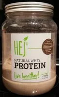 Amount of sugar in Natural  whey protein
