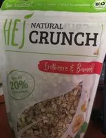 Amount of sugar in Natural crunch