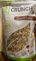 Amount of sugar in Natural Crunch Schoko & Cashew