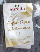 İçindeki şeker miktarı Allgäuer Guazle Vollmilchmünzen