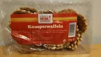 Zuckermenge drin Knusperwaffel