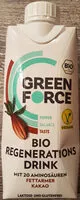 Zucker und Nährstoffe drin Green force