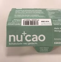 Sucre et nutriments contenus dans Nucao