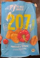 Zuckermenge drin Kartoffelchips Paprika & Tomate