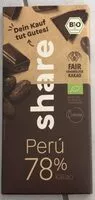 Sokerin määrä sisällä Peru 78%