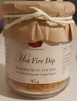Sokerin määrä sisällä Hot Fire Dip