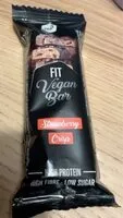 İçindeki şeker miktarı Fit Vegan Bar Stawberry Crisp