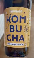 Amount of sugar in Kombucha lemongras minze
