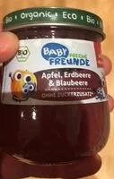 चीनी की मात्रा Apfel, Erdbeere & Blaubeere