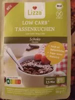 Amount of sugar in Low Carb Tassenkuchen Schoko