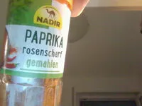 Jumlah gula yang masuk Paprika rosenscharf