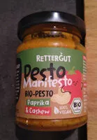 Suhkru kogus sees Bio-Pesto Paprika & Cashew