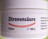 Zuckermenge drin Zitronensäure