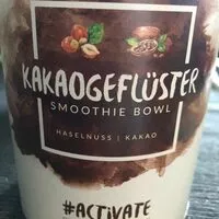 Zuckermenge drin Kakaogeflüster Smoothie Bowl