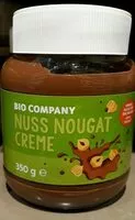 Sokerin määrä sisällä nuss nougat creme