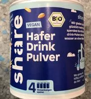 Sokerin määrä sisällä Hafer Drink Pulver