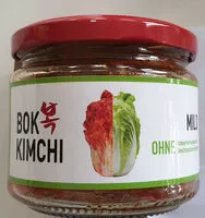 Zucker und Nährstoffe drin Bok kimchi